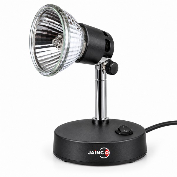 Lamp, Halogen, Low voltage with table top stand